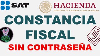 Constancia de situación fiscal [upl. by Ahsikel]