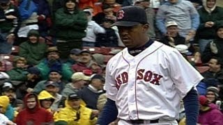 Pedro Martinez starts game with immaculate inning [upl. by Rheta]