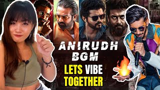 Anirudh Popular BGM Reaction ftMaster Vikram Rolex Beast Petta Doctor Vedalam Maari [upl. by Thibaut328]