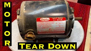 Special Edition Dayton Electric Motor Teardown and Evaluation [upl. by Archaimbaud]