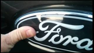 Ford Emblem Overlay installation instructions [upl. by Asfah]