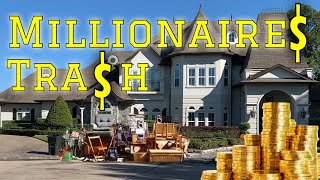 Trash picking million dollar homes [upl. by Kcinomod489]