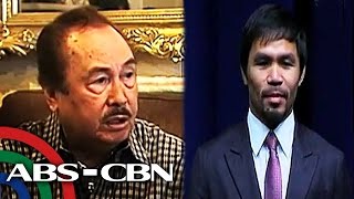 Beteranong referee may payo kay Pacquiao [upl. by Eisenstark]