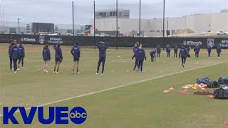 RAW USWNT holds January training camp in Austin  KVUE [upl. by Maharva]