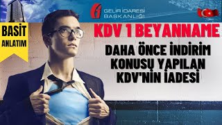 Daha Önce İndirim Konusu Yapılan KDVnin İlavesi  Matrah  KDV1 [upl. by Ahsekyt]