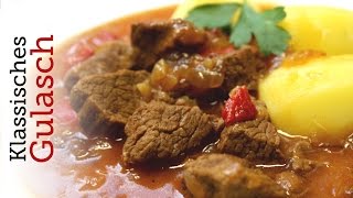 Rezept  Gulasch Red Kitchen  Folge 144 [upl. by Charley]