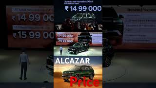 alcazar facelift 2024 price starting from 1499 lakh [upl. by Asilef]