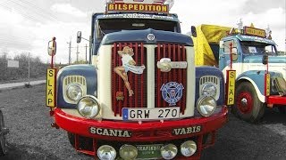 Classic Trucks Sweden  Tunga Gefle Dala 2014 [upl. by Kcirddor]