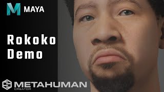 Metahuman Creator  Rokoko Facial Mocap  52 FACS Expressions [upl. by Brunhild]