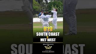 Cricket Match Short U19 QLD School Boys Cricket South Coast v Met West lovecricket playcricket [upl. by Aliuqat]