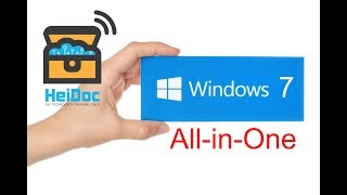 How to make a Windows AllinOne installation disk with the HeiDoc ISO Downloader [upl. by Hodge]