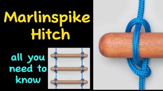 Marlinspike Hitch All you need to know Marlinspikehitch [upl. by Gautious]