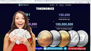 Velhalla New Velas Pad IDO  FIRST NFT Marketplace IDO nft velaspad dapp crypto defi ido [upl. by Nalhsa]