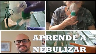 Aprende a Nebulizar y preparar Nebulización [upl. by Esirtal995]