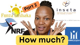 Bursaries 2024 2025  Fundza Lushaka  ISSF bursary  NRF bursary allowances I Part 2 [upl. by Mcwherter6]