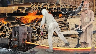 Complete Manufacturing Process Of Making Leaf Spring [upl. by Ybba]