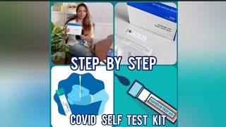 covid19 selftest kitnhs selftest kitlateral flow testhome test kitDIY test kitnhsEngland🇬🇧 [upl. by Sibilla568]