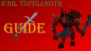 OSRS Kril Tsutsaroth zamorak godwars solo guide [upl. by Fulmis]