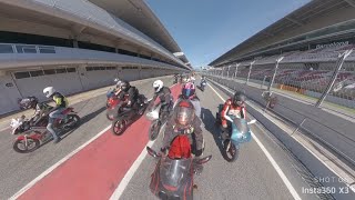 Derbi GPR 50Replica 2 vueltas al Circuito de Catalunya Montmelo 2024 [upl. by Slifka]