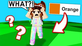 This game was SO EXTREMELY RIGGED  Color Block Roblox [upl. by Kristof]