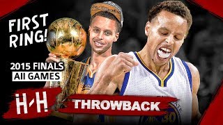 Stephen Curry 1st Championship Full Series Highlights vs Cavaliers 2015 NBA Finals  EPIC HD [upl. by Nicolais]