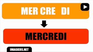 French pronunciation  MERCREDI [upl. by Solrac]