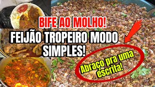 ✅FRANGO TEMPERADO DE MODO SIMPLESMARMITEX COM BIFE AO MOLHO 👩🏻‍🍳 [upl. by Oahc]