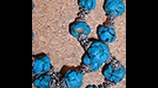 Syndee Holt Lesson on How To Make Faux Turquoise Beads on Beads Baubles amp Jewels 15044 [upl. by Ettenel]