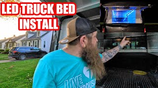 Affordable Truck Bed Camper LED Lighting Easy Install [upl. by Jolanta]