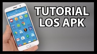 QUE ES UN APK  TUTORIAL ANDROID [upl. by Fillender113]