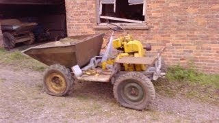 Barford Beaver 1 Cylinder Dumper Will it Run First Start in no one knows how long [upl. by Gilead675]