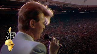 David Bowie  Rebel Rebel Live Aid 1985 [upl. by Onitnas]