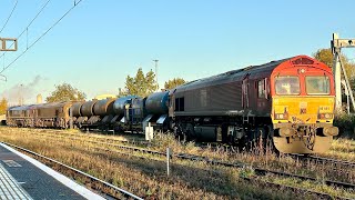 66044  66155 at Didcot Parkway [upl. by Bradford]