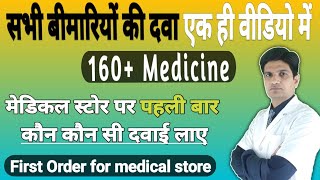 Medicine list for medical store  Medicine list for new medical store [upl. by Eicyal782]