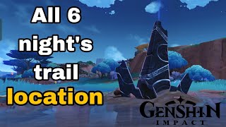 All Nights Trail location  Genshin Impact Natlan [upl. by Akemrehs]