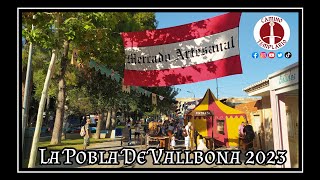 Mercado Medieval Pobla de Vallbona 2023 [upl. by Merline341]