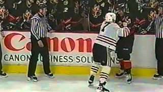 Craig Berube vs Lyle Odelein Mar 7 2003 [upl. by Torruella467]