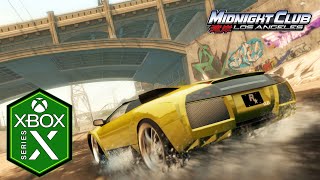 Midnight Club Los Angeles Xbox Series X Gameplay [upl. by Isnyl]