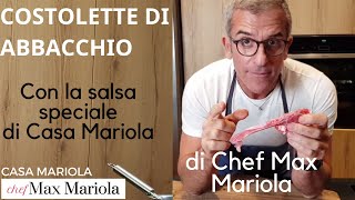 COSTOLETTE DI ABBACCHIO  La video ricetta facile di Chef Max Mariola [upl. by Delaryd255]