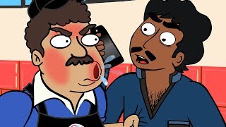 Indian Drives Fast Food Manager Insane animated [upl. by Airamahs423]