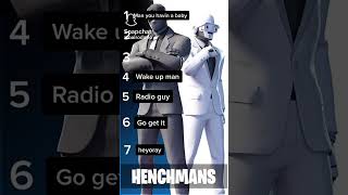 Rate the henchman sounds 💯 fortnite fortnitememes fortniteclips fortnitefunny [upl. by Navap]