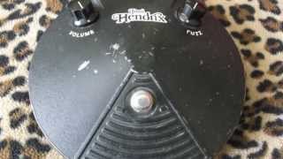 Dunlop Jimi Hendrix JH2 fuzz demo [upl. by Kristoffer983]