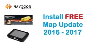 NAVIGON install free MAP update 2016 on GPS device [upl. by Evelc]