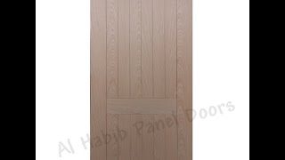 Modern Ash Oak Ply Pasting Door Design  Stylish Door  Al Habib Panel Doors [upl. by Marleen944]