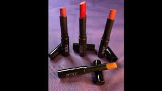 RENEE very matte lipstick combo very affordable amp beautiful shades must watch 💁🏻‍♀️ [upl. by Llerrehc455]