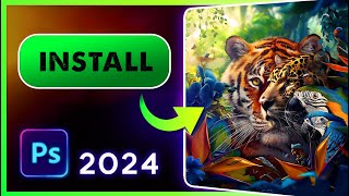 ⭐ How to Download and Install PHOTOSHOP 2024 [upl. by Amelie]