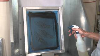 How To Screenprint Tips For Cleaning Ink Off Screens [upl. by Alekram]