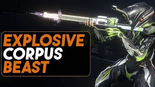 Warframe Radioactive Explosive Beast  The Stahlta Rifle [upl. by Accever755]