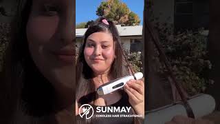 cordlessstraightener bestflatiron：Sunmay voga [upl. by Dahaf]