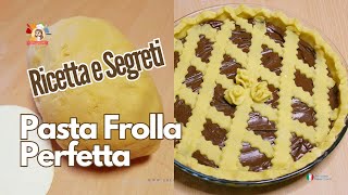 FROLLA PER CROSTATE PERFETTE ricetta e Segreti in soli 5 minuti [upl. by Kciremed]